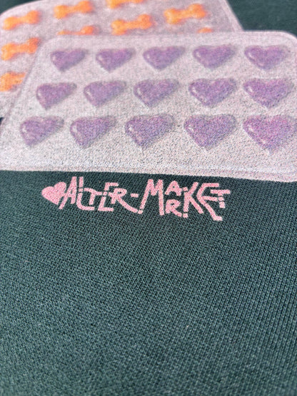 Love Dose Hoodie - Mallard Green