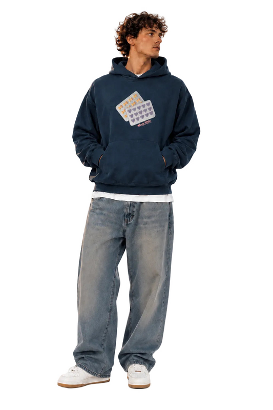 Love Dose Hoodie - Midnight Blue