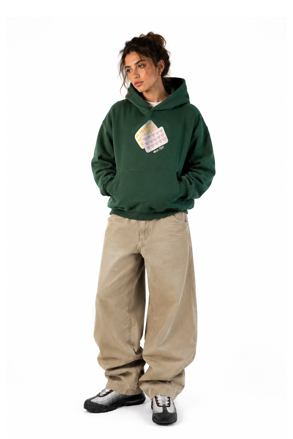 Love Dose Hoodie - Mallard Green